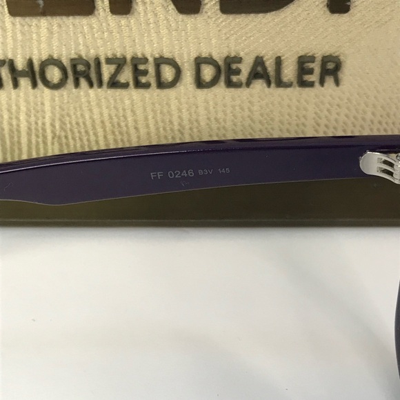 New AUTHENTIC Fendi Demo Cat Eye Ladies Eyeglasses FF 0246 0B3V - Picture 9 of 9